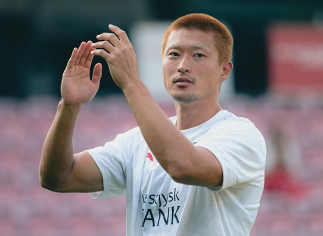 조규성이 돌아왔다. 사진=미트윌란 SNS