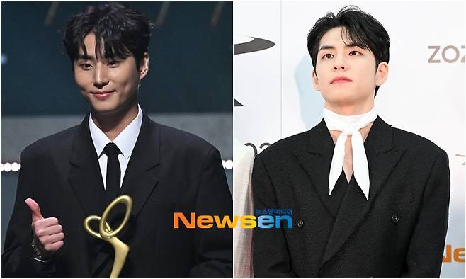 사진=왼쪽부터 영케이, 원필/뉴스엔DB