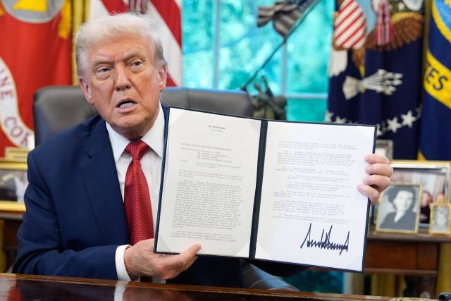 도널드 트럼프 미국 대통령. AP연합뉴스