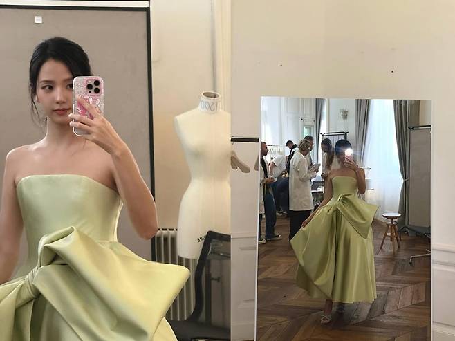 블랙핑크 지수. SNS캡처