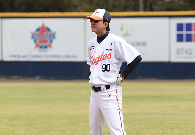 김정민 한화 배터리 코치. 한화 이글스 제공