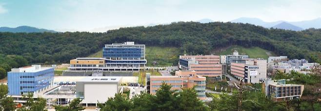 춘해보건대 전경.