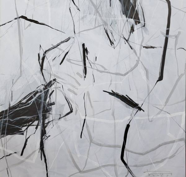 허성 작 '2025 놀이터' / 80호