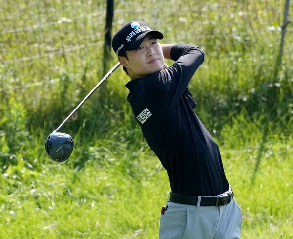 2025년 한국프로골프(KPGA) 투어 신설 대회인 KPGA 경북오픈에 출전한 박준홍 프로가 1라운드에서 경기하는 모습이다. 사진제공=KPGA (사진을 무단으로 사용하지 마십시오.)