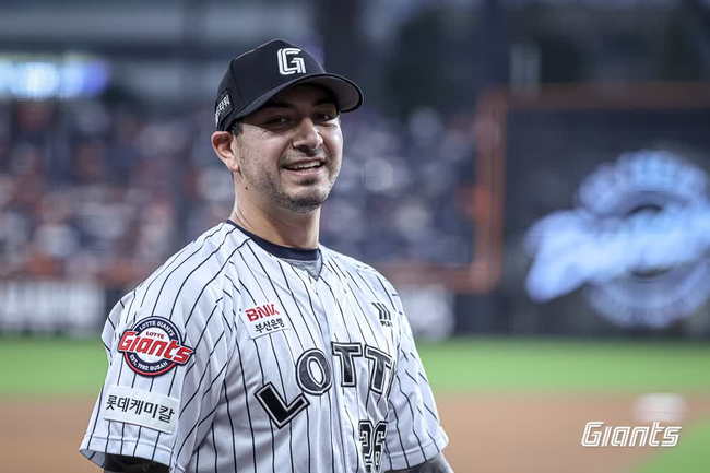 롯데 빈스 벨라스케즈. /롯데 자이언츠 제공