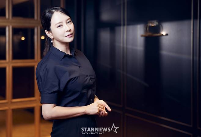 송지효, 영화 '만남의 집'으로 색다른 매력[★포토]