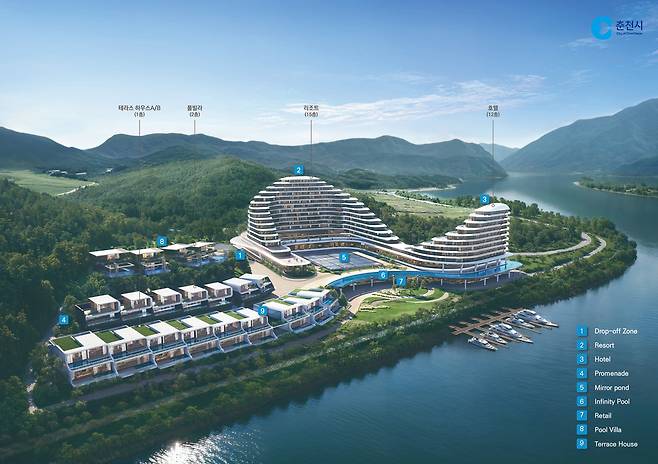 조감도 [춘천시 제공.재판매 및 DB 금지]