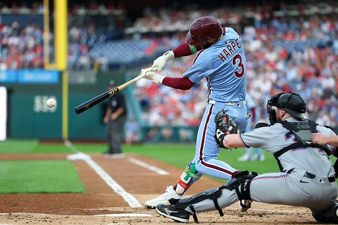 필라델피아 필리스 브라이스 하퍼. Imagn Images연합뉴스