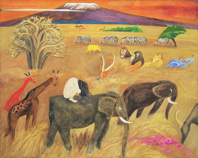 õ,    49, 1976, ̿ ä, 130x162cm, ̼ 
