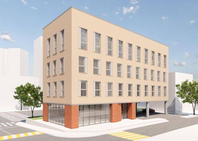 경기도 안산 신길동에 건축 중인 센터 조감도 이미지. 한생명복지재단 제공