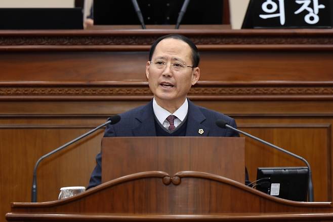 ▲김기하 강원도의원/사진제공=강원도의회