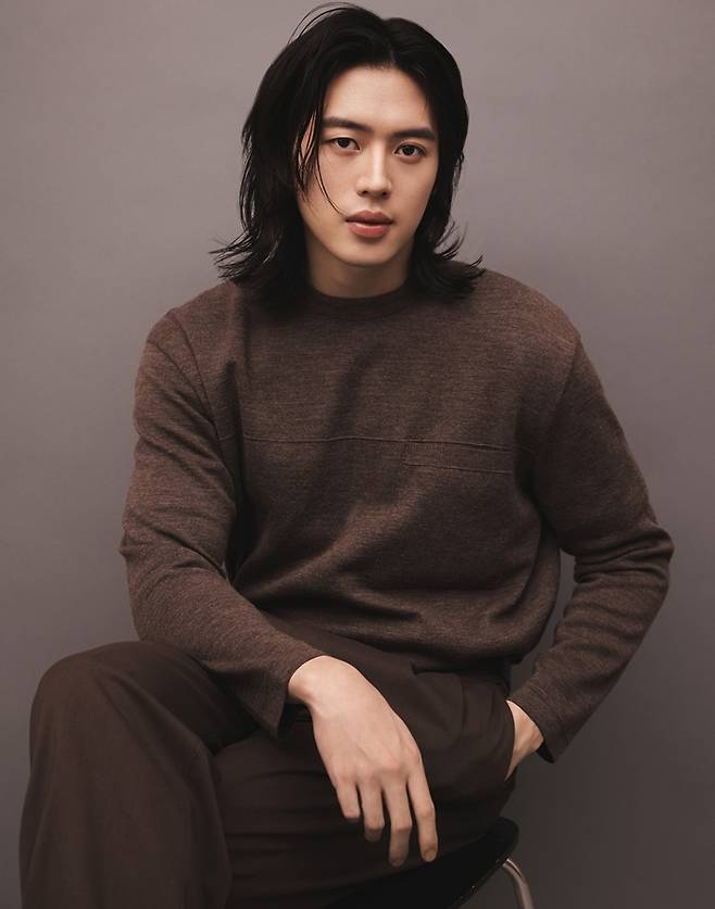 지난달 30일 오전, 서울 강남구의 한 카페에서 CBS노컷뉴스와 만난 배우 이주안. YY엔터테인먼트 제공