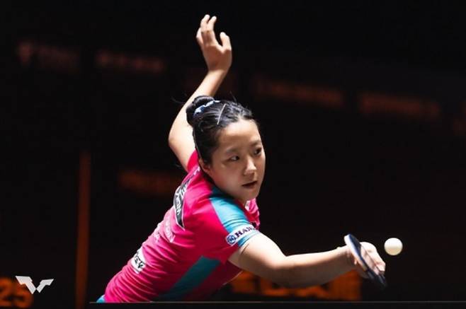 한국 탁구 간판 신유빈. WTT 인스타그램 캡처