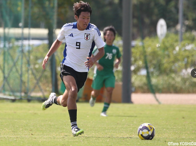 ▲ 다니의 성장 스토리는 흥미롭다. 한국과 일본 이중 국적을 가진 그는 FC서울 산하 오산중에서 뛴 뒤 어머니의 나라 일본으로 건너가 본격적으로 선수 생활을 이어갔다. 현재 J1리그 사간도스 유스팀 소속으로 일본 청소년 대표팀 문을 꾸준히 두드리고 있다. ⓒ 게키사카 캡쳐