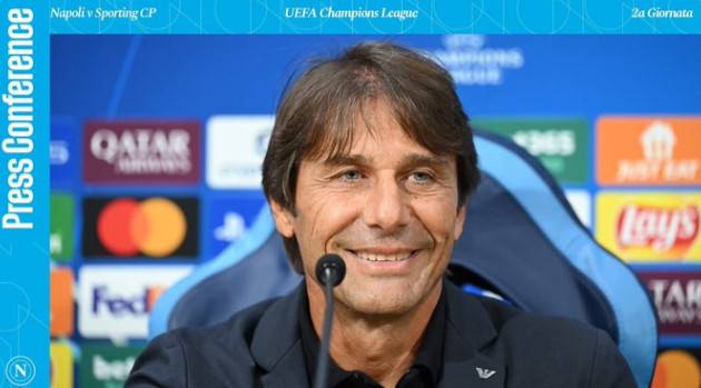 안토니오 콘테 나폴리 감독.  /사진=나폴리 공식 SNS 갈무리