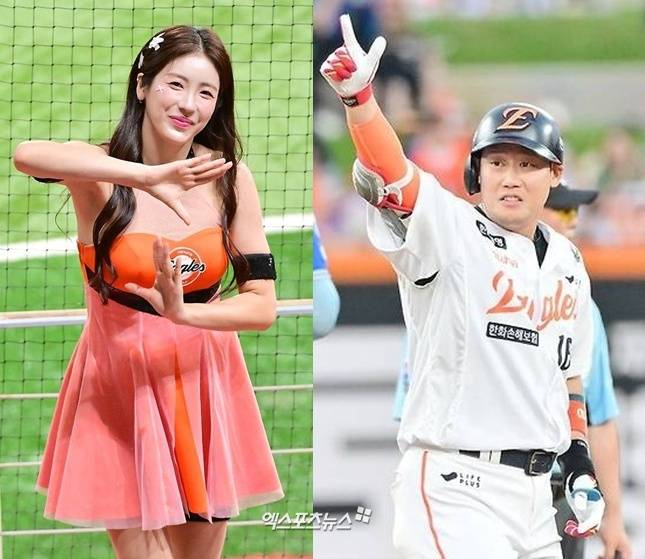 12월 결혼하는 치어리더 김연정과 한화 이글스 하주석