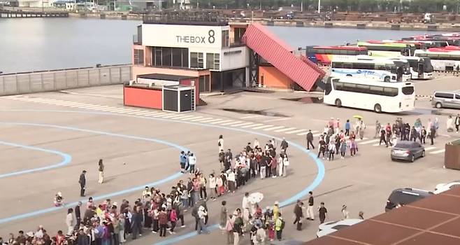 무비자 입국 중국 관광객