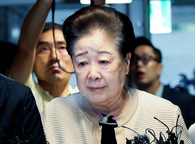 한학자 통일교 총재. 사진=연합뉴스