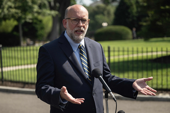 러셀 보우트 백악관 예산관리국(OMB) 국장. AFP연합뉴스