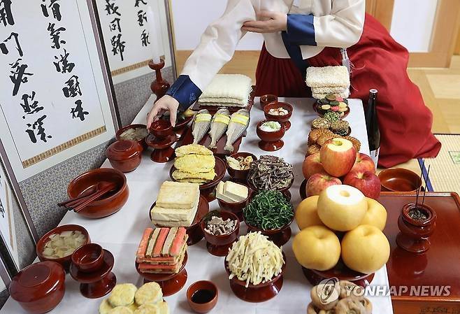 추석 차례상 [사진 = 연합뉴스]