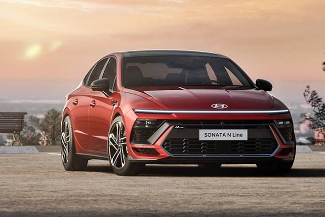 디자인 논란을 씻어낸 쏘나타 디 엣지 [사진출처=현대차]
