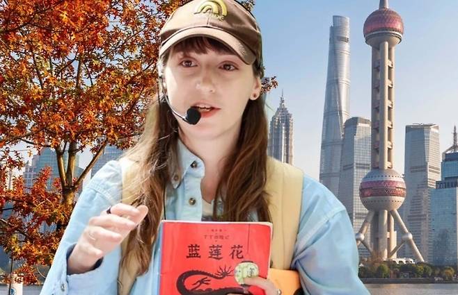 중국 문화에 푹 빠진 젊은 프랑스 여성이 상하이에서 30개가 넘는 도시의 산책 코스를 디자인해 관광객과 지역 주민에게 소개해 눈길을 끈다. [사진출처 = SCMP]