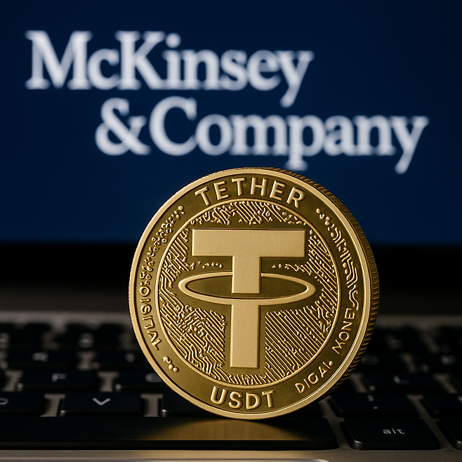 최근 글로벌 결제 시장에서 스테이블코인에 대한 위상이 급격히 높아지고 있다. 글로벌 컨설팅 업체  ‘맥킨지’의 평가도 1년 만에 180도 바뀌었다. [챗GPT를 이용해 제작함]
