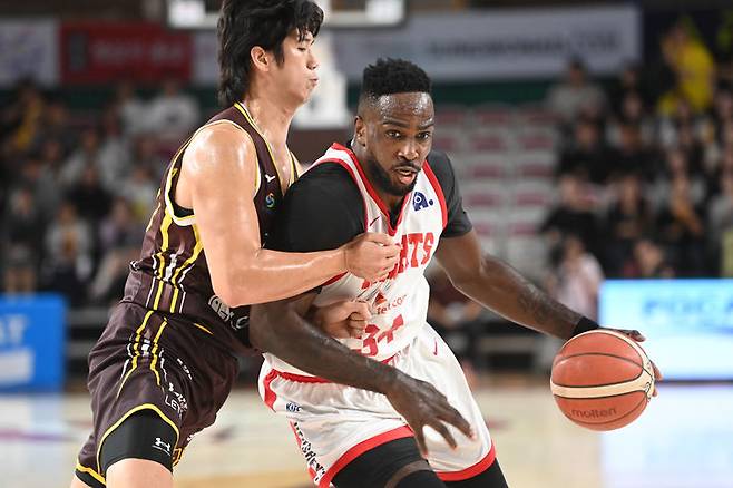 [서울=뉴시스] 프로농구 서울 SK의 자밀 워니. (사진=KBL 제공)  *재판매 및 DB 금지