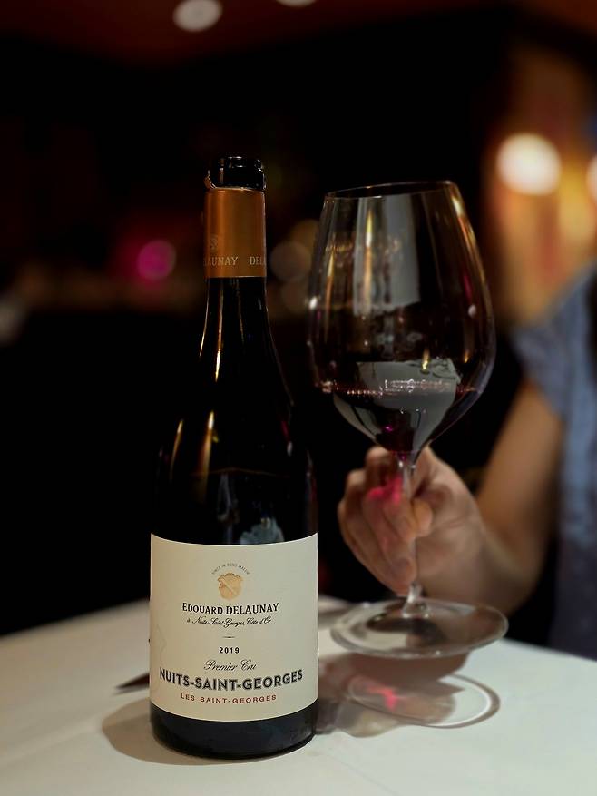 에두아르 들로네 뉘 생 조르주 프리미에 크뤼 레 생 조르주. 최현태 기자