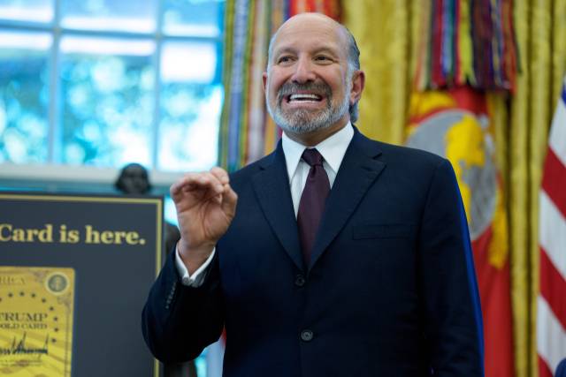 하워드 러트닉 미국 상무부 장관. EPA연합뉴스