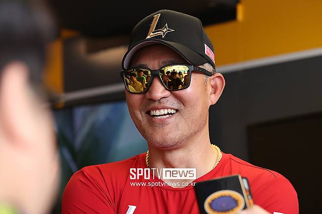 ▲ 정규시즌 3위 자격으로 감독 경력에서 첫 포스트시즌을 준비하는 이숭용 감독 ⓒ곽혜미 기자