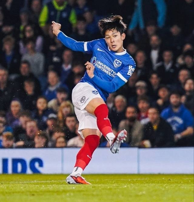 양민혁의 득점 장면. /사진=포츠머스 SNS