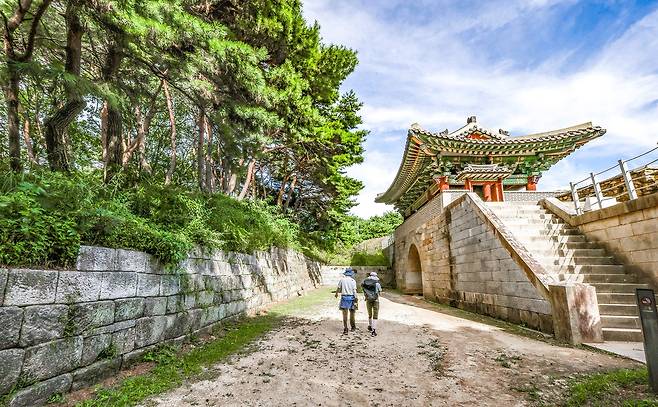 내옹성[사진/임헌정 기자]