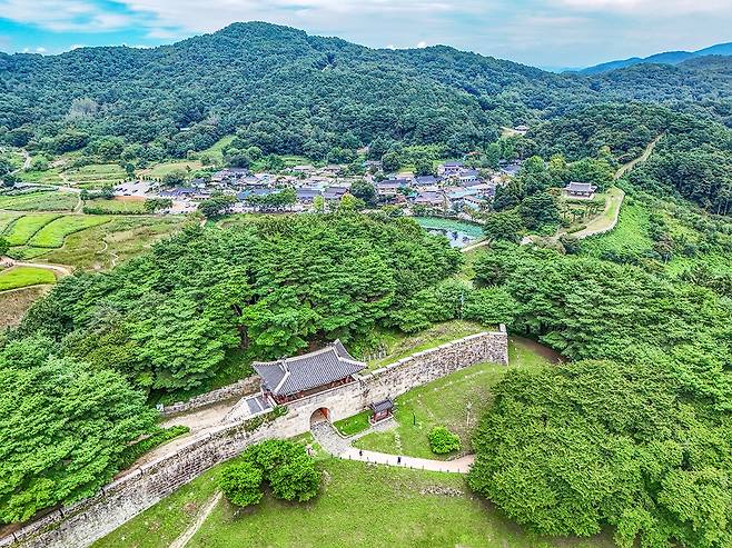 남문과 동장대 일대[사진/임헌정 기자]