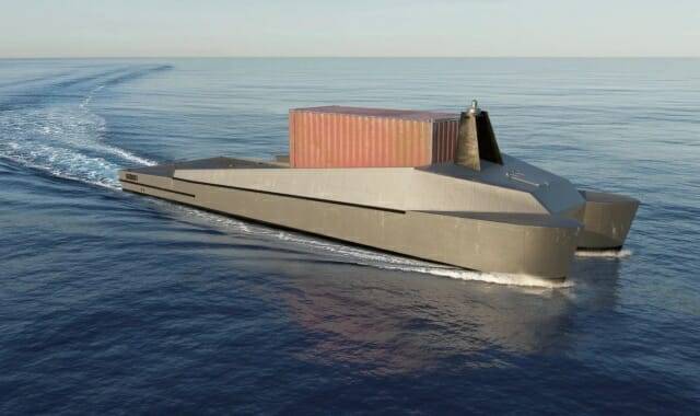미 해군을 위해 새로운 유형의 모듈식 자율운항 수상함이 준비 중이다. (출처=블랙씨테크놀로지스)