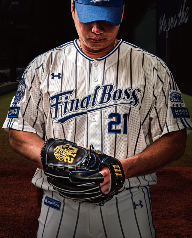 파이널 보스 유니폼을 입은 오승환. 삼성 제공