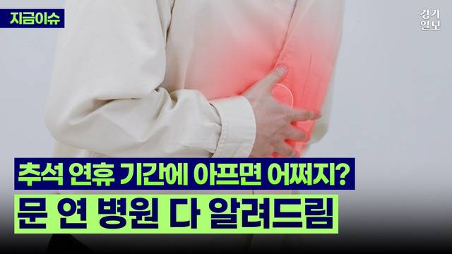 [썸네일] 추석 연휴에 문 연 병원 찾는 법...이곳 들어가면 한 번에. 허수빈 PD