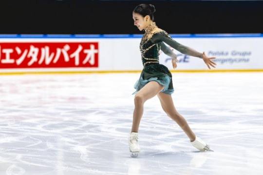 연기 펼치는 김유재 / 사진=[ISU 소셜미디어 캡처. 연합뉴스