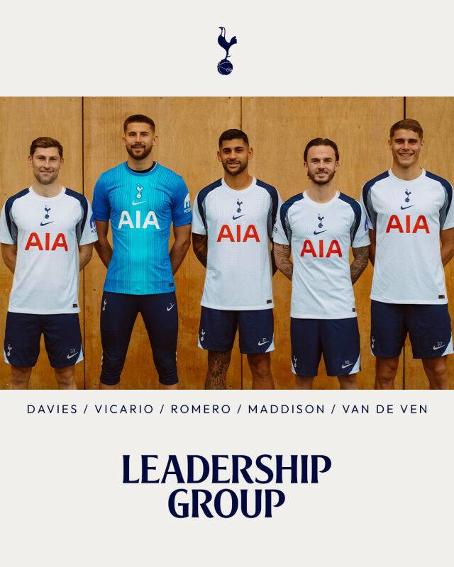 2025-2026시즌 토트넘 홋스퍼 주장단./토트넘 홋스퍼
