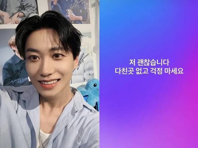 국내 아이돌 오디션 프로그램에 출연했던 연습생이 택시기사를 폭행하는 취객을 제압했다. 쑨헝위 인스타그램 캡처