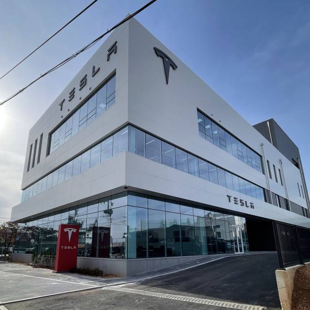 테슬라 서비스센터. 사진제공=테슬라코리아