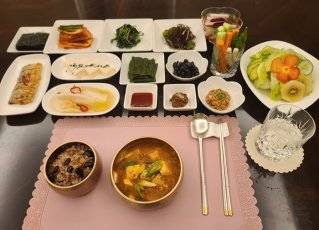 최연매 회장은 평소 채소 위주의 한식을 즐긴다. 최미희