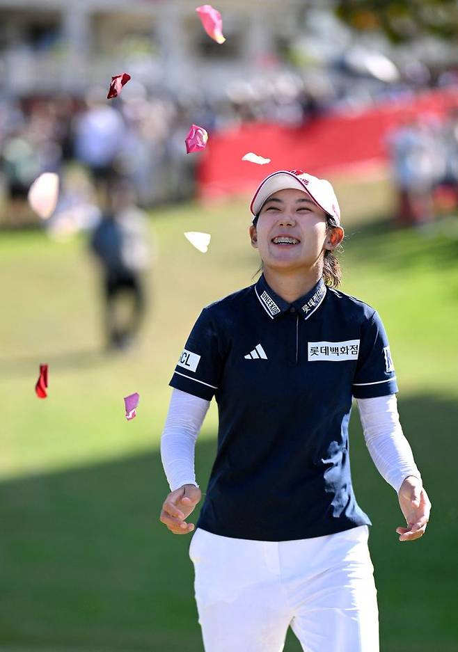 황유민. ⓒ AFP/연합뉴스