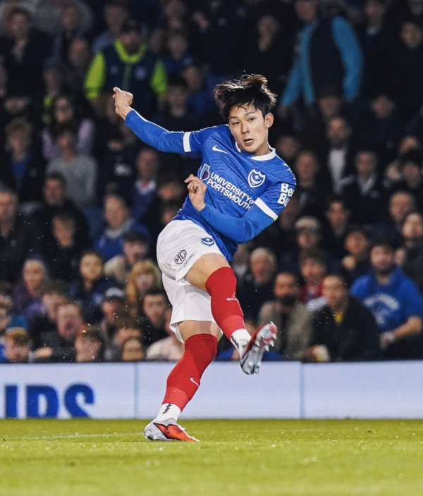 양민혁(포츠머스). 포츠머스 인스타그램 캡처