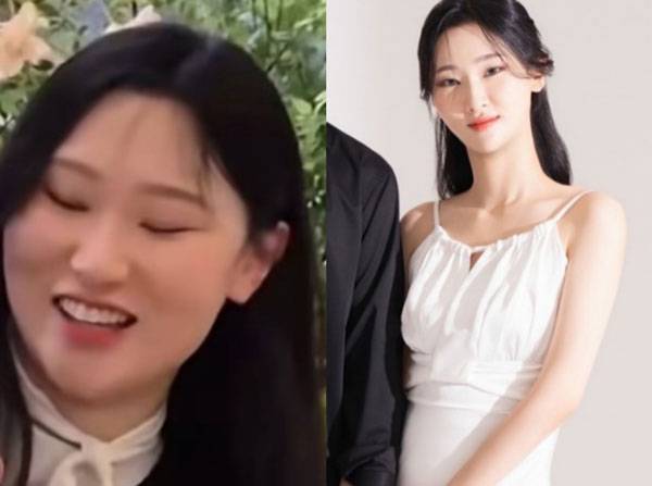 75kg에서 55kg까지 감량한 강길령씨. 다이어트 전(왼) 후(오)의 모습이다./사진=강길령씨 제공