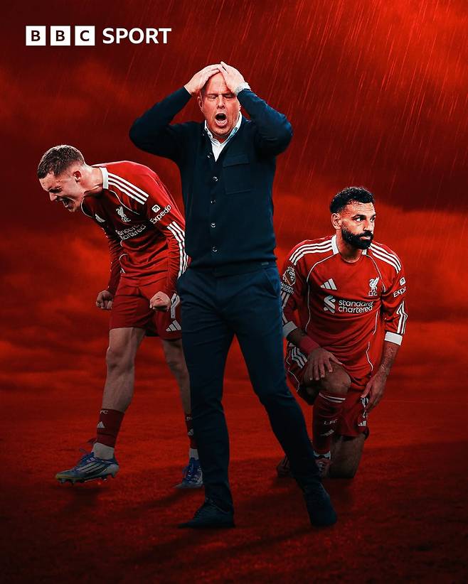 리버풀이 5일 첼시와의 EPL 7라운드서 1-2로 지며 공식전 3연패에 빠졌다. 사진=BBC 스포츠