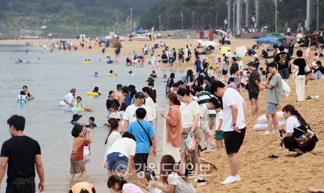 ▲ 속초해변 모습.