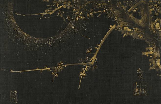 이정의 ‘월매’. 간송미술문화재단 제공