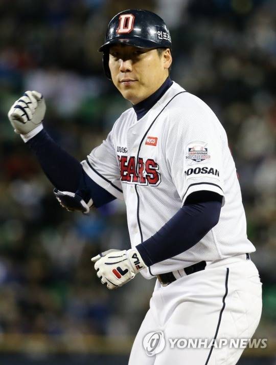 두산 시절 김현수 [연합뉴스 자료사진]