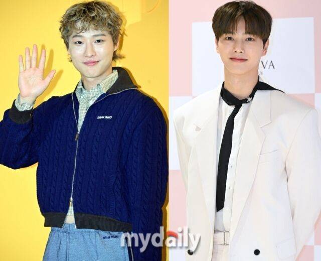 가수 우즈(왼쪽), 배우 송강 / 마이데일리